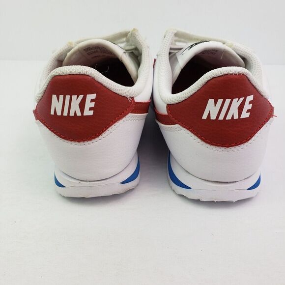 Nike Cortez Basic SL PSV Youth Size 3Y White Varsity Red Sneaker Shoes 904767-10 - Picture 6 of 9